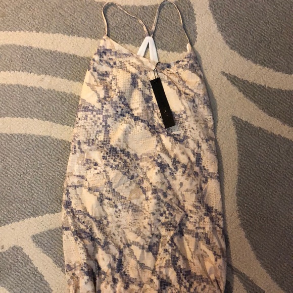 New! Carbon38 Python Criss Cross Dress - Picture 3 of 5